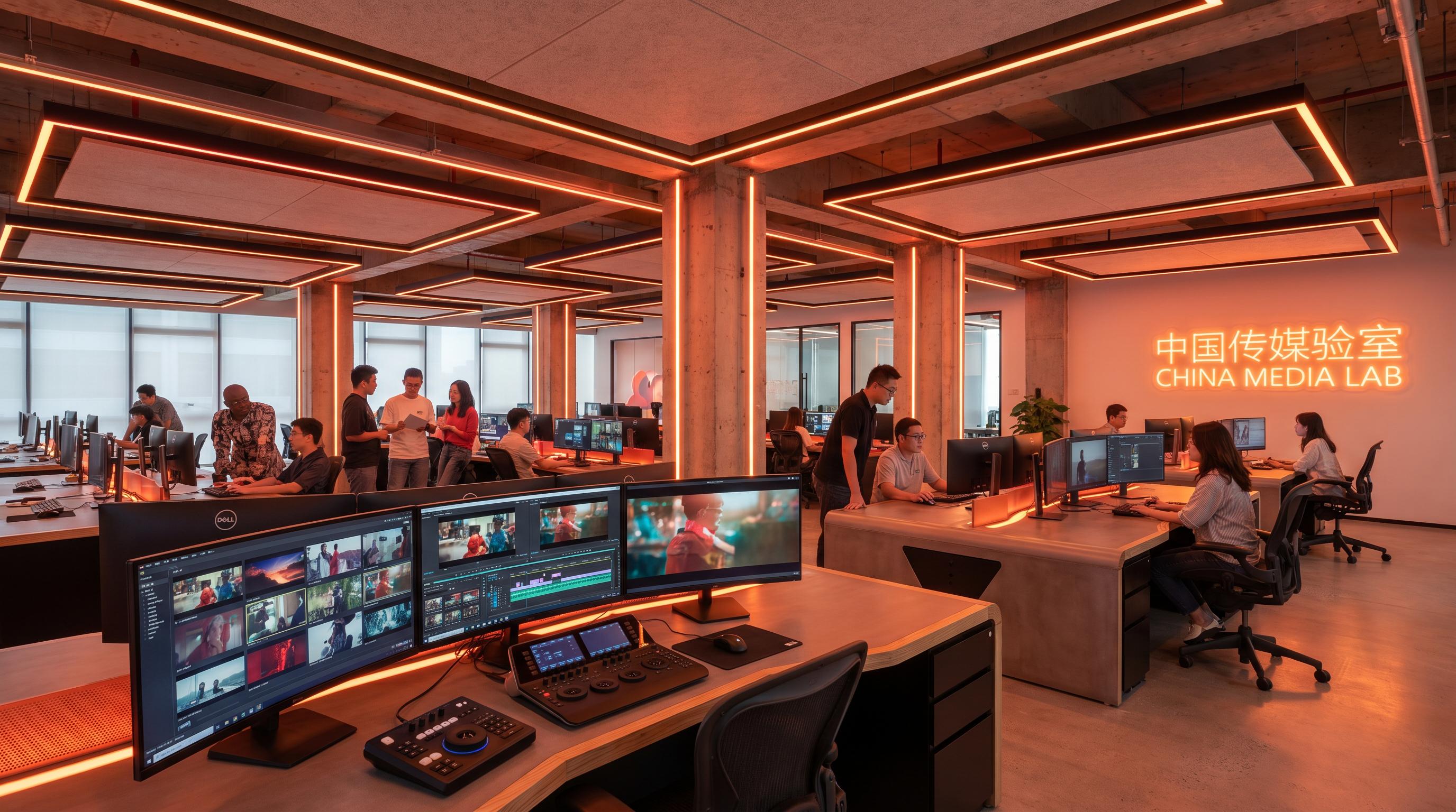 困困兔传媒办公区